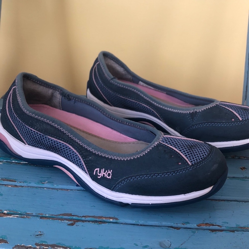 Ryka Women's Blue Slip-On Shoes - Picture 2 of 8